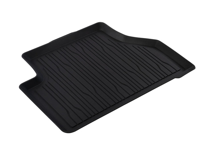 RUBBER FLOOR MATS REAR, BLACK