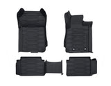 RANGER TKE SUPER SINGLE FRONT & REAR BLACK RUBBER FLOOR MATS 2019- ONWARDS