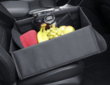 FOLDABLE ORGANIZER BOX BLACK FABRIC