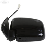 RANGER MK3 N/S DOOR MIRROR HOUSING & GLASS BLACK 2002-2007