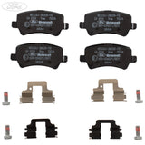 GALAXY MONDEO S-MAX MOTORCRAFT REAR BRAKE PADS AXLE SET