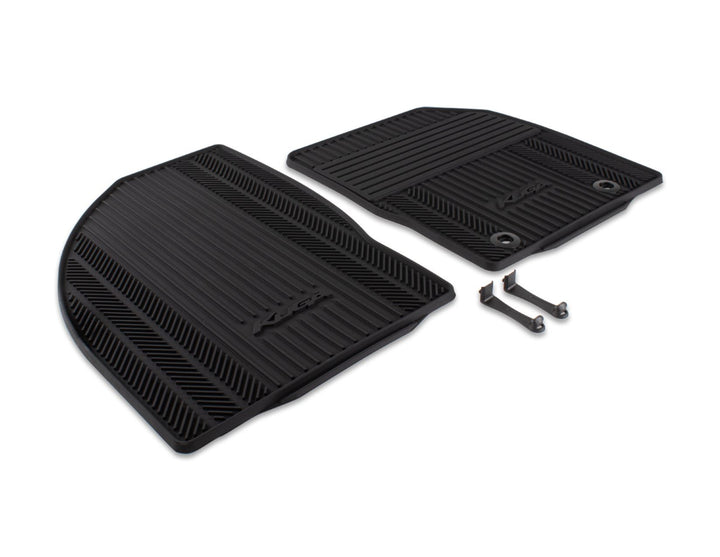 KUGA 01/2008-10/2012 RUBBER FLOOR MATS FRONT,BLACK
