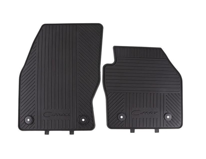 C-MAX FROM 11/2010 RUBBER FLOOR MATS FRONT,BLACK