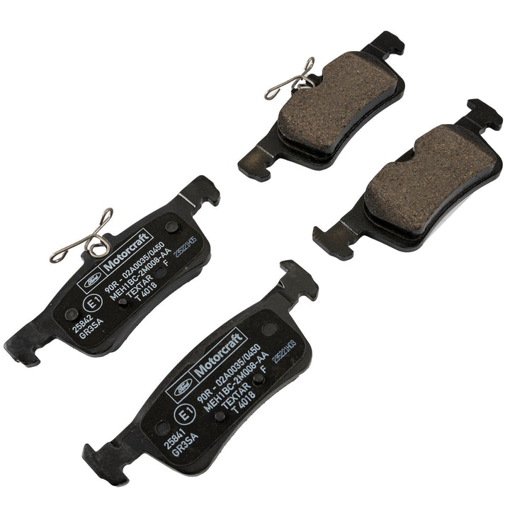 FIESTA MOTORCRAFT REAR BRAKE PADS SET 2017-2023