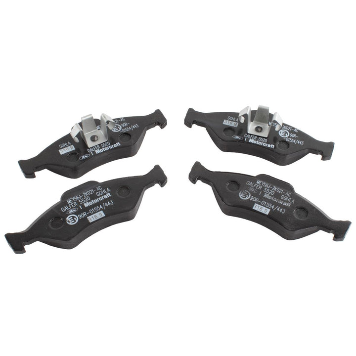 FIESTA KA MOTORCRAFT FRONT BRAKE PAD AXLE SET