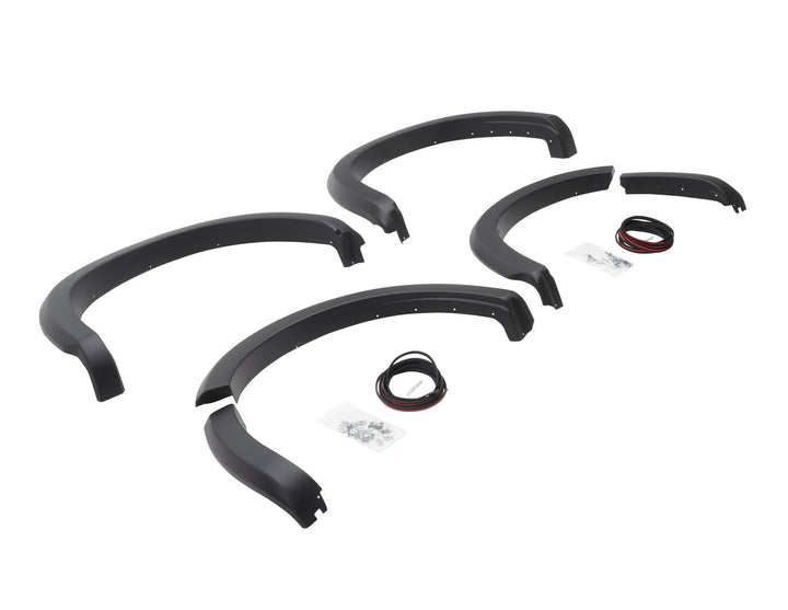 RANGER FROM 06/2022 WHEEL ARCH EXTENSION FRONT AND REAR,MATT BLACK