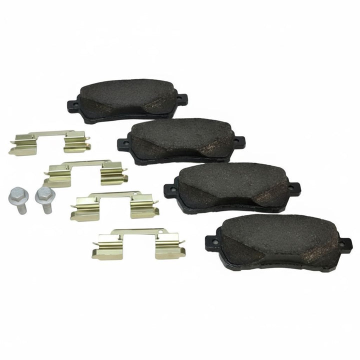 FIGO KA+ FRONT BRAKE PAD KIT INC. 4X BOLTS 06/2016-