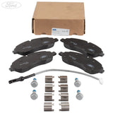 TRANSIT MK8 FRONT BRAKE PADS & WEAR WIRE DOUBLE REAR WHEELS