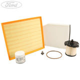 TRANSIT CUSTOM TDCI SERVICE KIT OIL AIR CABIN DIESEL FILTER