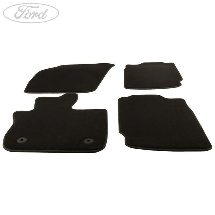 MONDEO FRONT & REAR CONTOURED FLOOR MATS VELOUR 2017-