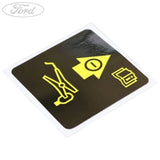 BATTERY WARNING DECAL