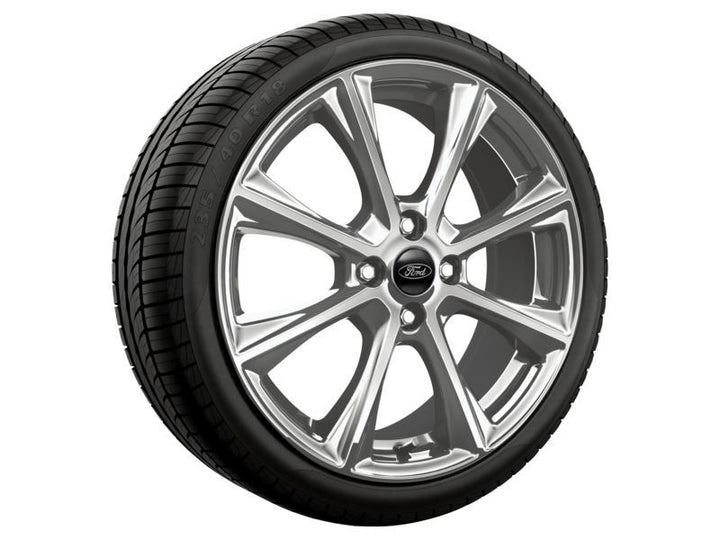SET OF 4 ALLOY WHEELS WITH FITTING  05/2017  04/2018