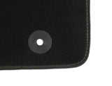 KA 09/2008-05/2016 VELOUR FLOOR MATS FRONT,BLACK