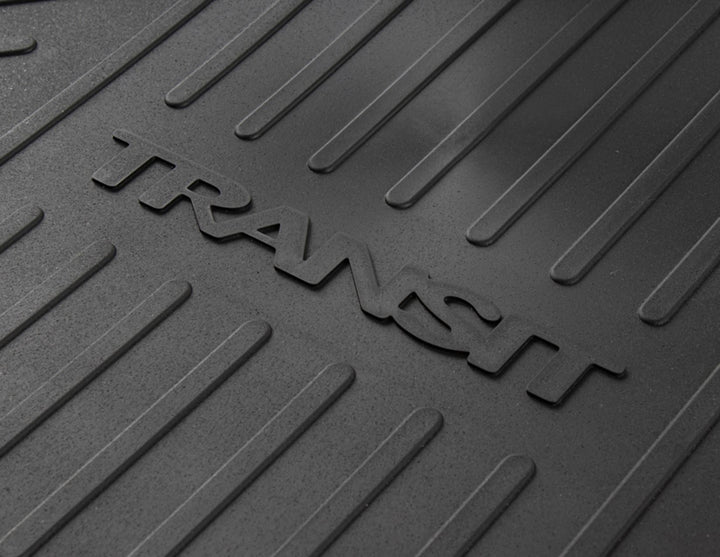 TOURNEO CUSTOM 08/2012-01/2018 RUBBER FLOOR MATS REAR,BLACK