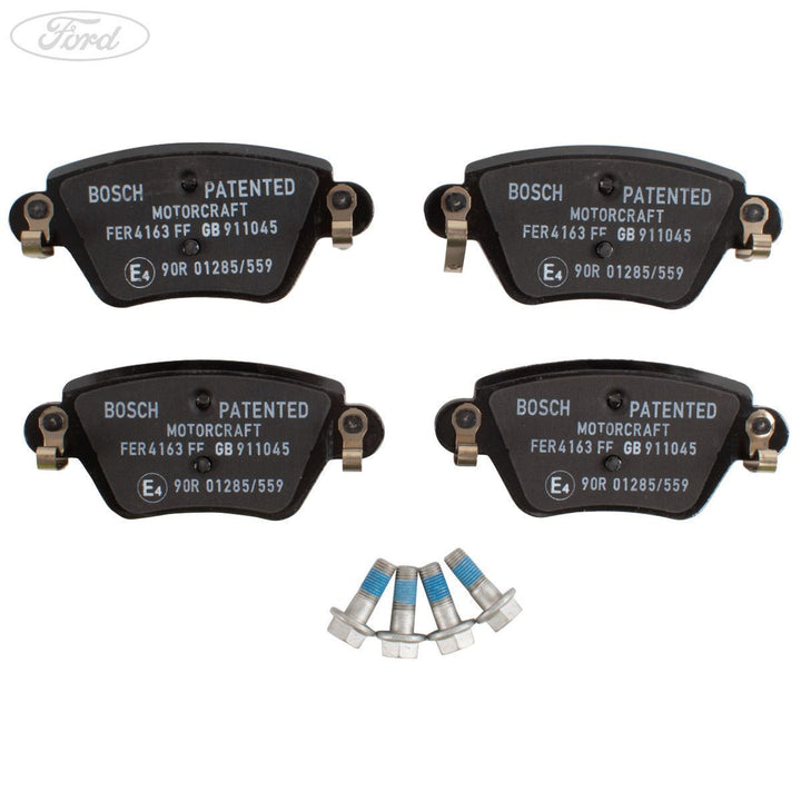MONDEO MOTORCRAFT REAR BRAKE PAD AXLE SET KIT 00-07