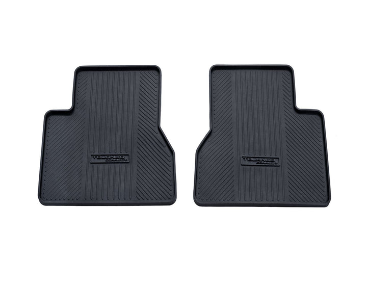 TOURNEO CONNECT 01/2013-01/2022 RUBBER FLOOR MATS REAR,BLACK