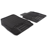 ECOSPORT FRONT RUBBER CONTOURED CAR FLOOR MATS BLACK 2014