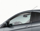 KA CLIMAIR ®* WIND DEFLECTORS FOR FRONT DOOR WINDOWS, BLACK