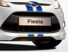 FIESTA 09/2008-10/2012 DECOR STRIPES FOR FRONT AND REAR BUMPER,BLUE