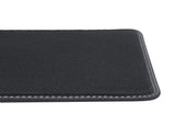 FOCUS PREMIUM VELOURS FLOOR MATS REAR, BLACK WITH GREY STITCHING
