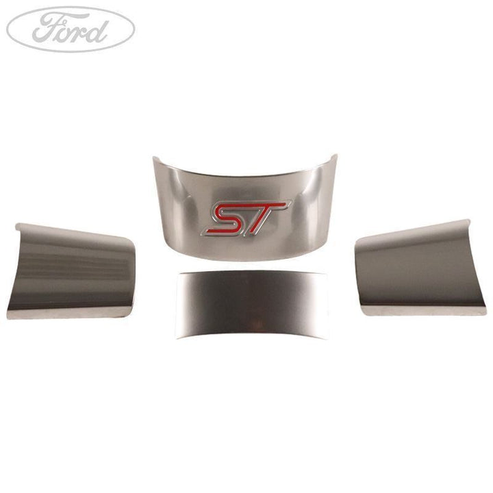 FOCUS 4 SPOKE STEERING WHEEL COVER SPORT/LEATHER 07-11