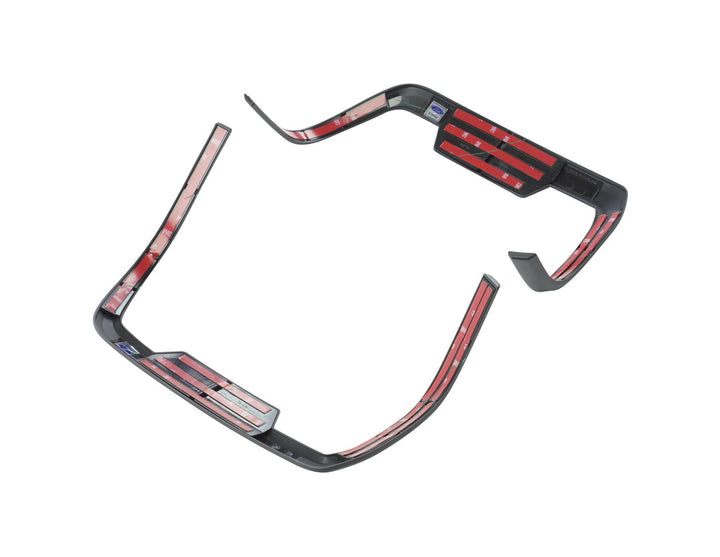 RANGER FROM 06/2022 REAR LAMP COVER KIT MATT BLACK SURROUND