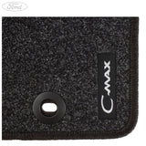 C-MAX FRONT & REAR CARPET CONTOUR FLOOR MATS 2007-2010