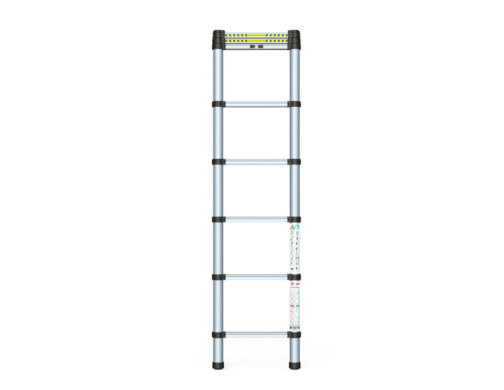 Q-TOP® (Q-TECH)* GET-UP TELESCOPIC LADDER WITH 6 STEPS