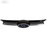 FOCUS FRONT BUMPER UPPER GRILLE BLACK LESS ST BEV 11-15