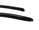 RANGER FROM 06/2022 CLIMAIR®* WIND DEFLECTORS FOR FRONT DOOR WINDOWS,BLACK