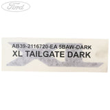 NAME PLATE DECAL