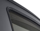 TRANSIT CUSTOM CLIMAIR FRONT WINDOW WIND DEFLECTORS BLACK 2017- ONWARDS
