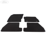 FOCUS ST FRONT & REAR FLOOR MATS SET VELOUR 2012-2014
