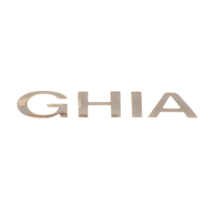 REAR TAILGATE MOUNTED GHIA NAME PLATE BADGE EMBLEM