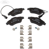 KA TDCI MOTORCRAFT FRONT BRAKE PAD AXLE SET 75 BHP