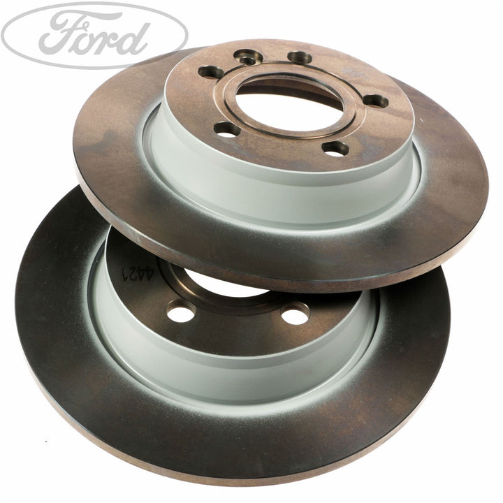 GALAXY REAR SOLID BRAKE DISC 268MM PAIR 5 STUD WGR