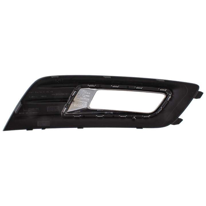 C-Max Mk4 O/S Drivers Side Front Bumper Fog Lamp Grille Bezel Black Silver 2015-2019