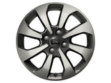 SET OF 4 ALLOY WHEELS WITH FITTING  05/2017