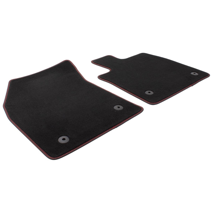 FOCUS FROM 04/2018 PREMIUM VELOURS FLOOR MATS FRONT