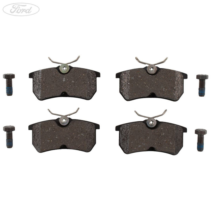 FIESTA MOTORCRAFT REAR BRAKE PADS AXLE SET ECOBOOST