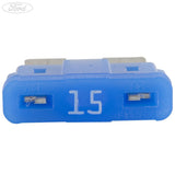 MOTORCRAFT CIRCUIT BREAKER 15 AMP 32 VOLT BLADE LIGHT BLUE