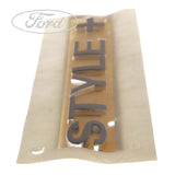 FUSION FIESTA MK7 STYLE NAME PLATE BADGE EMBLEM