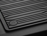 TRANSIT/TOURNEO CUSTOM RUBBER FLOOR MATS FRONT,BLACK