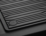 TRANSIT/TOURNEO CUSTOM RUBBER FLOOR MATS FRONT,BLACK