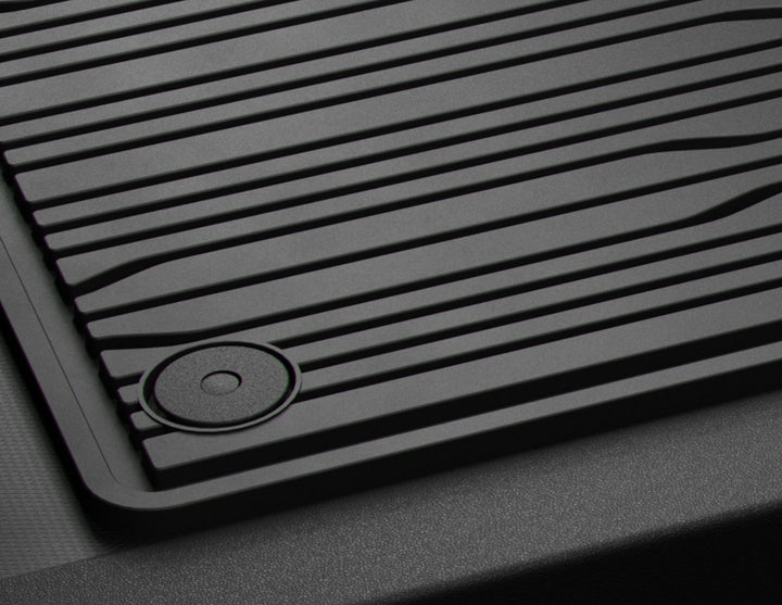 TRANSIT/TOURNEO CUSTOM RUBBER FLOOR MATS FRONT,BLACK