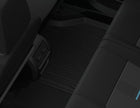 RUBBER FLOOR MATS REAR, BLACK