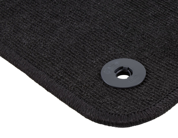 RANGER 01/2012-06/2022 VELOUR FLOOR MATS FRONT,BLACK,DRIVER SIDE