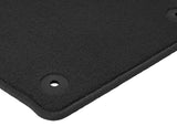 KA+ FROM 06/2016 CARPET FLOOR MATS BLACK,FRONT