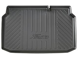 FIESTA BOOT LINER TRAY STYLE WITH RAISED EDGES, TO FIT UNDERNEATH SECOND LOAD FLOOR, BLACK WITH FIESTA LOGO, 2012-2017