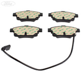 TRANSIT MOTORCRAFT REAR BRAKE PAD AXLE SET 2006-2014